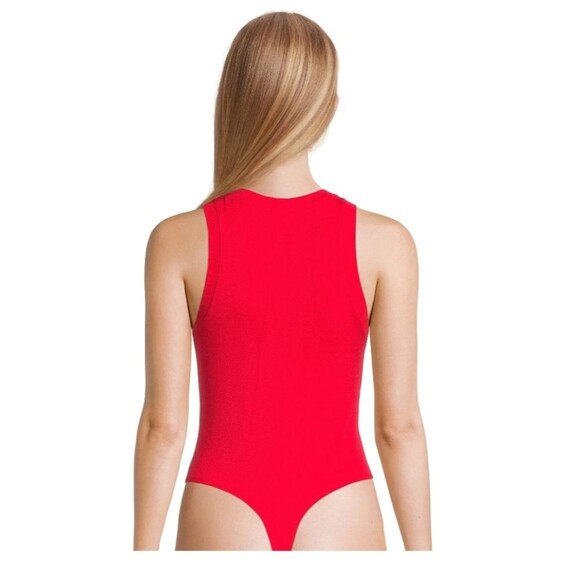 No Boundaries Juniors Round Neck Sleeveless, Bodysuit Size Medium (7-9) - Picture 3 of 7